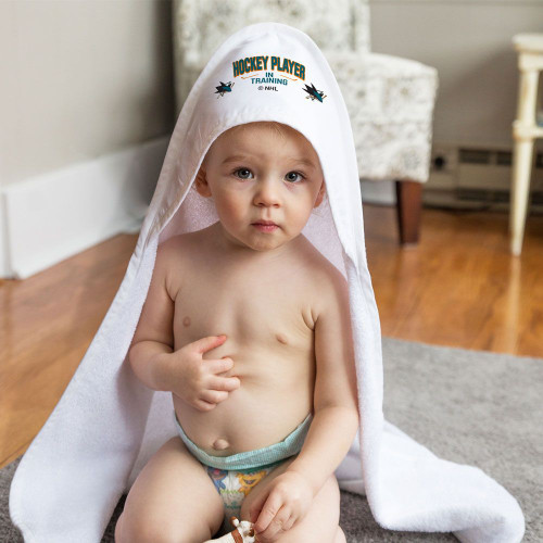 San Jose Sharks Hooded Baby Towel