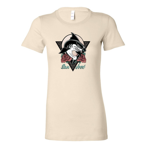 Women's San Jose Sharks 2023 Women of Teal T-shirt