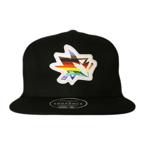 NEW- SAN JOSE SHARKS WHITE NHL PROMO "PRIDE NIGHT" ZOOM