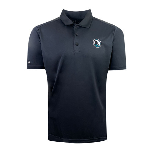 Men's San Jose Sharks Antigua Evolve Fin Tribute Polo