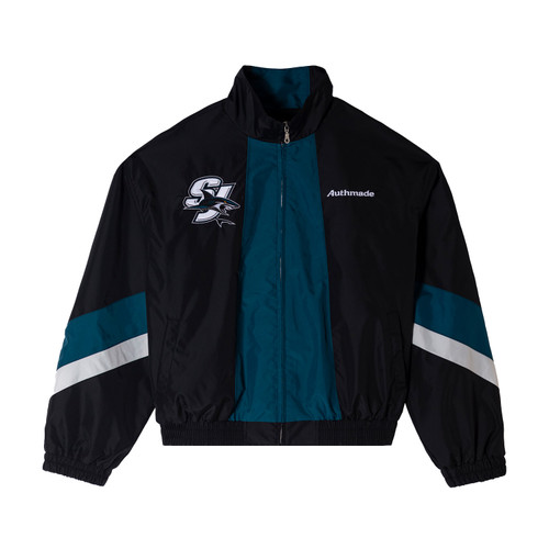 San Jose Sharks Authmade Nylon Track Jacket