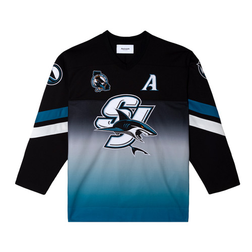 San Jose Sharks Authmade Mesh Hockey Top