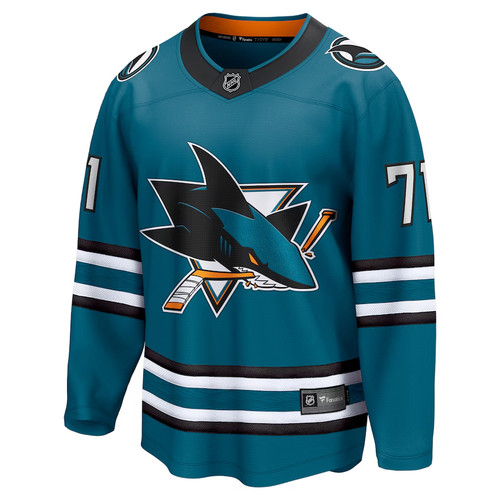 トップス RIPVANWINKLE RW-502 SOLID JERSEY CARDE Men's San Jose Sharks Fanatics Evolve Home Jersey - Macklin