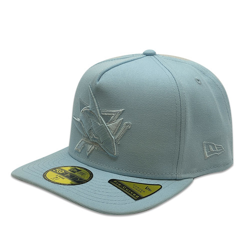 Men's San Jose Sharks New Era 5950AF Color Pack MSV Cement Gray