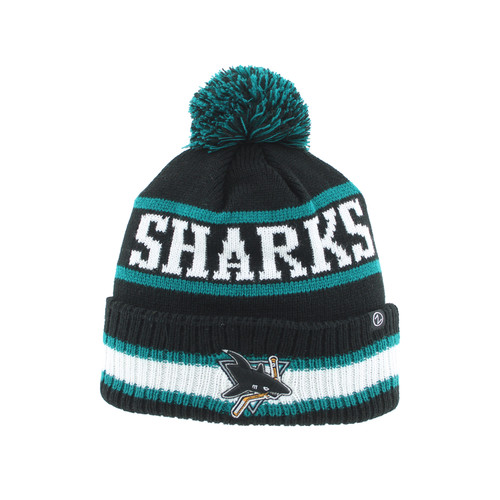 Youth San Jose Sharks Zephyr Heritage Knockout CPK Beanie
