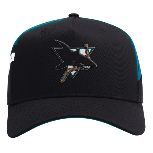 San Jose Sharks Starter Heritage Stripe Adjustable Hat