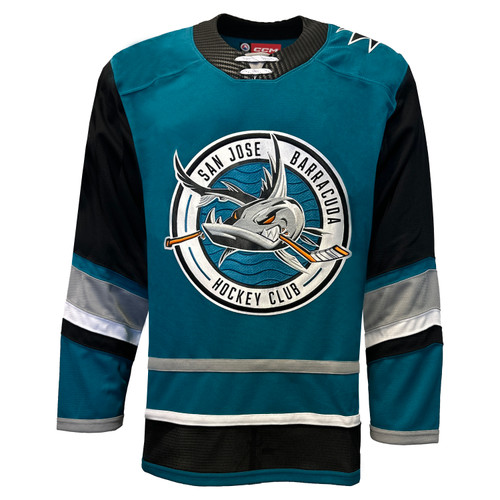 San Jose Barracuda CCM Replica Home Jersey San Jose Barracuda CCM Replica Home Jersey