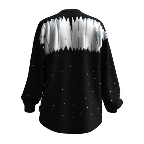 Women's San Jose Sharks Heritage Rhinestone Spirit Jersey Crewneck
