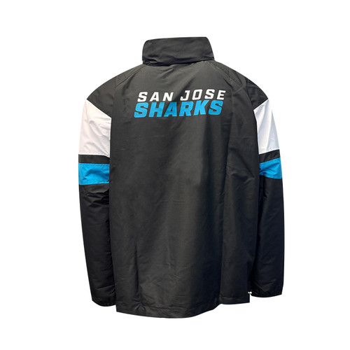 San Jose Sharks New Era Iconic Anorak Quarter Zip Jacket
