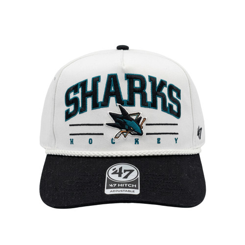 San Jose Sharks 47 Varsity Rope Hitch Snap Hat