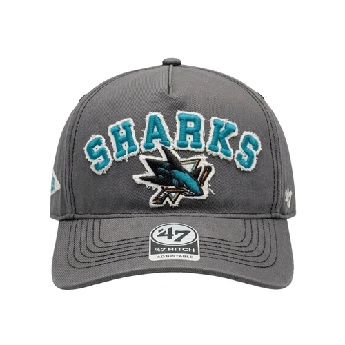 San Jose Sharks 47 Coal Calderwood Hitch Snap Hat