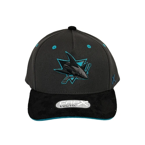 Youth San Jose Sharks Capx Black Top Hat