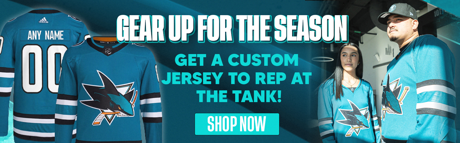 San Jose Sharks Gear, Sharks Jerseys, San Jose Sharks Clothing, Sharks Pro  Shop, Sharks Hockey Apparel