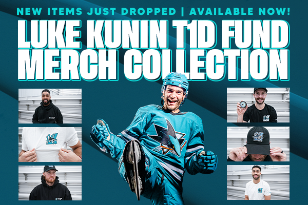 Luke Kunin T1D Fund Merch Collection is available now! Support this collection. Shop Now!