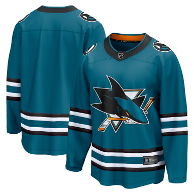 San Jose Sharks Men's Fanatics Branded Home Teal Breakaway Jersey
