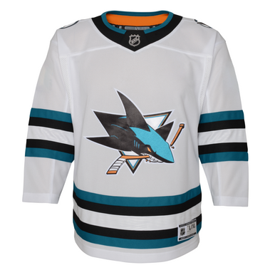 Men's San Jose Sharks Adidas Evolve Away White Authentic Jersey