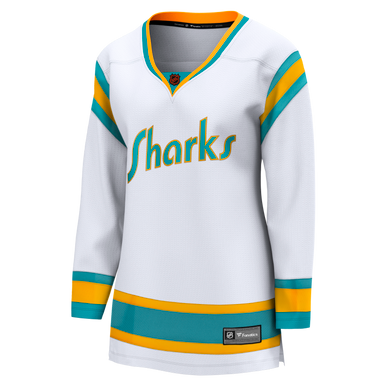 San Jose Sharks Men's Fanatics 30th Anniversary Replica Heritage Jersey  (Customizable)