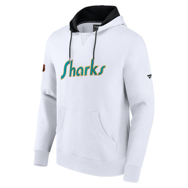 adidas Sharks Authentic Reverse Retro Wordmark Jersey - White, Men's Hockey
