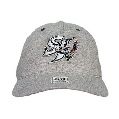 San Jose Barracuda CCM Crest Logo Slouch Strap Cap
