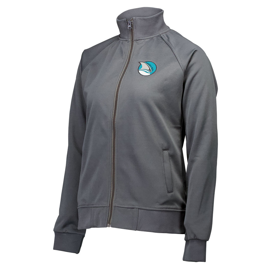 Women's San Jose Sharks Sport Design Sweden Full Zip Track Jacket