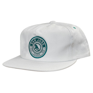 San Jose Sharks Sport Design Sweden Badge Golf Snap Hat