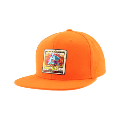San Jose Sharks 2024 Black History Z11 Orange Snap Hat