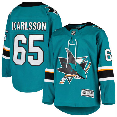 Men's Fanatics Branded Erik Karlsson Black San Jose Sharks