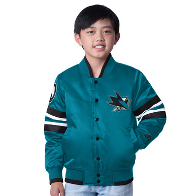 Youth San Jose Sharks Scout Varsity Jacket