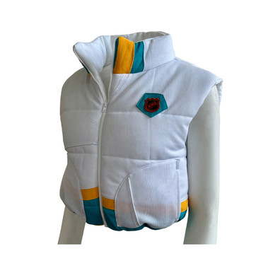 Women's San Jose Sharks Refried Apparel Reverse Retro Cropped