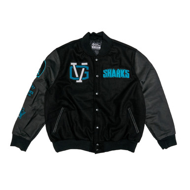 San Jose Sharks Violent Gentlemen Varsity Heritage Jacket