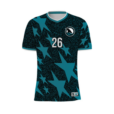 San Jose Sharks 2026 Evolve Soccer Jersey - Black