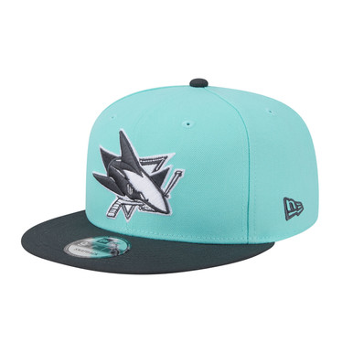 San Jose Sharks New Era 5950 2Tone Mint Graphite Fitted Hat