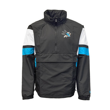 San Jose Sharks New Era Iconic Anorak Quarter Zip Jacket