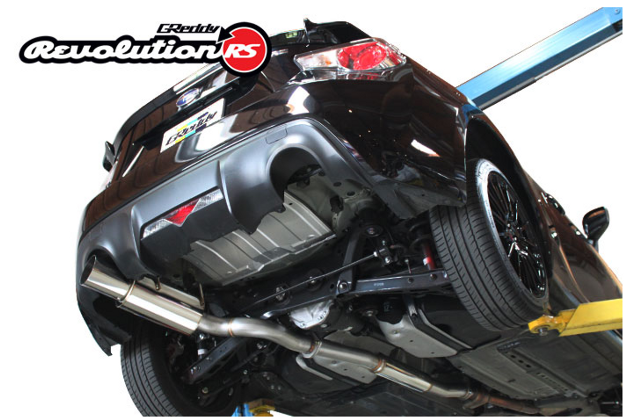 Greddy Revolution RS single exhaust