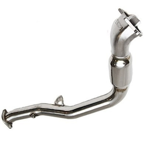 InvidiaPolished Divorced Waste Gate Downpipe - 2004+ STI