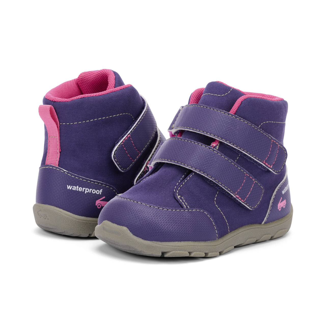 See Kai Run Skye Adapt Waterproof Purple Girls Shoes | 10