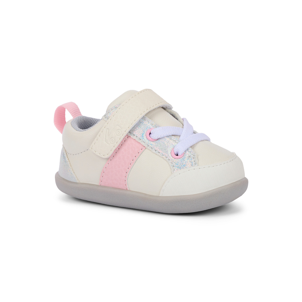 Connor Mini (First Walker) White/Pink See Kai Run