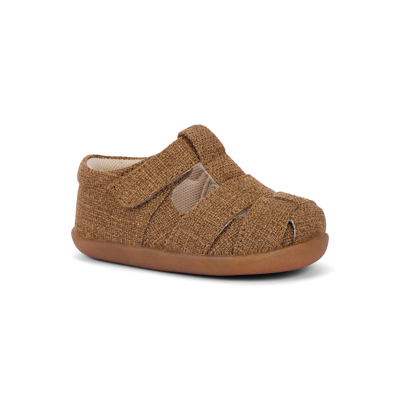 靴 BeBe Brook III (First Walker) Brown | See Kai Run
