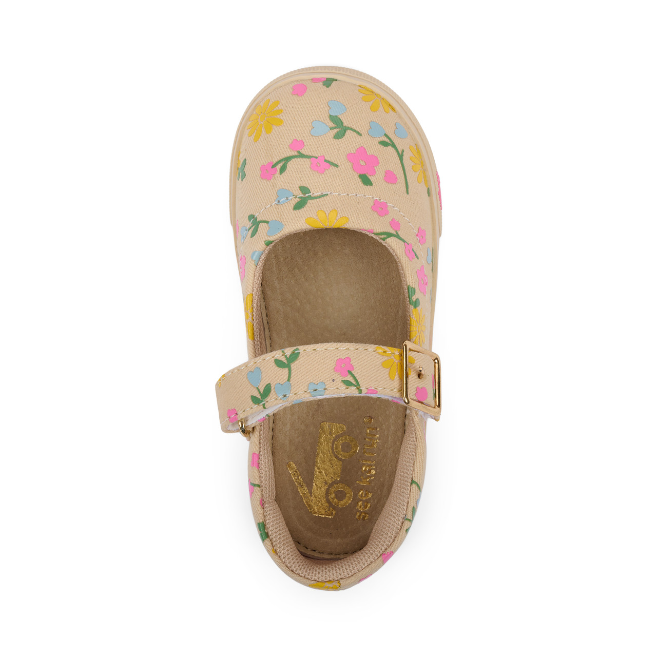 Lucia Oatmeal/Floral - See Kai Run