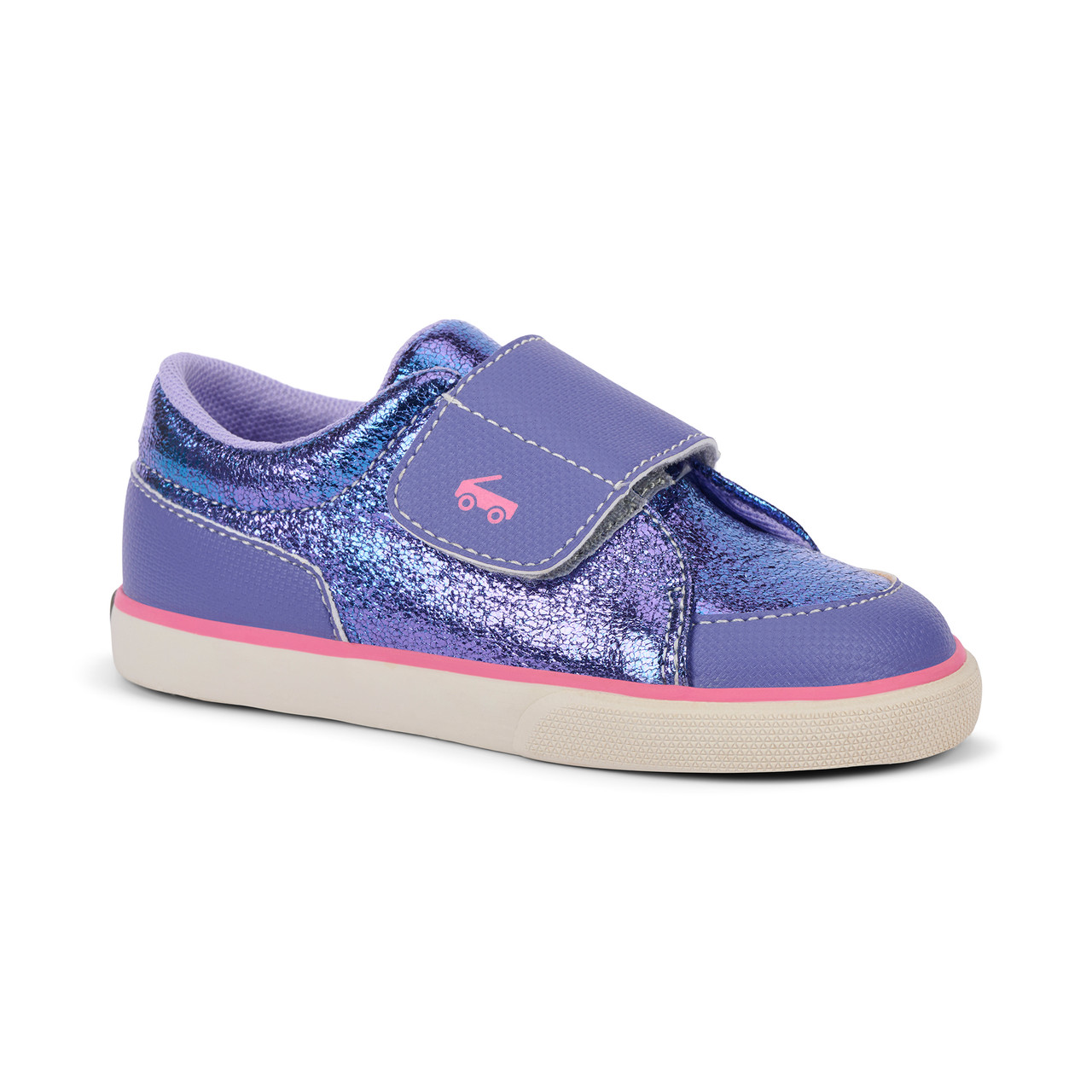 See Kai Run Toni Purple Metallic, barefoot shoe