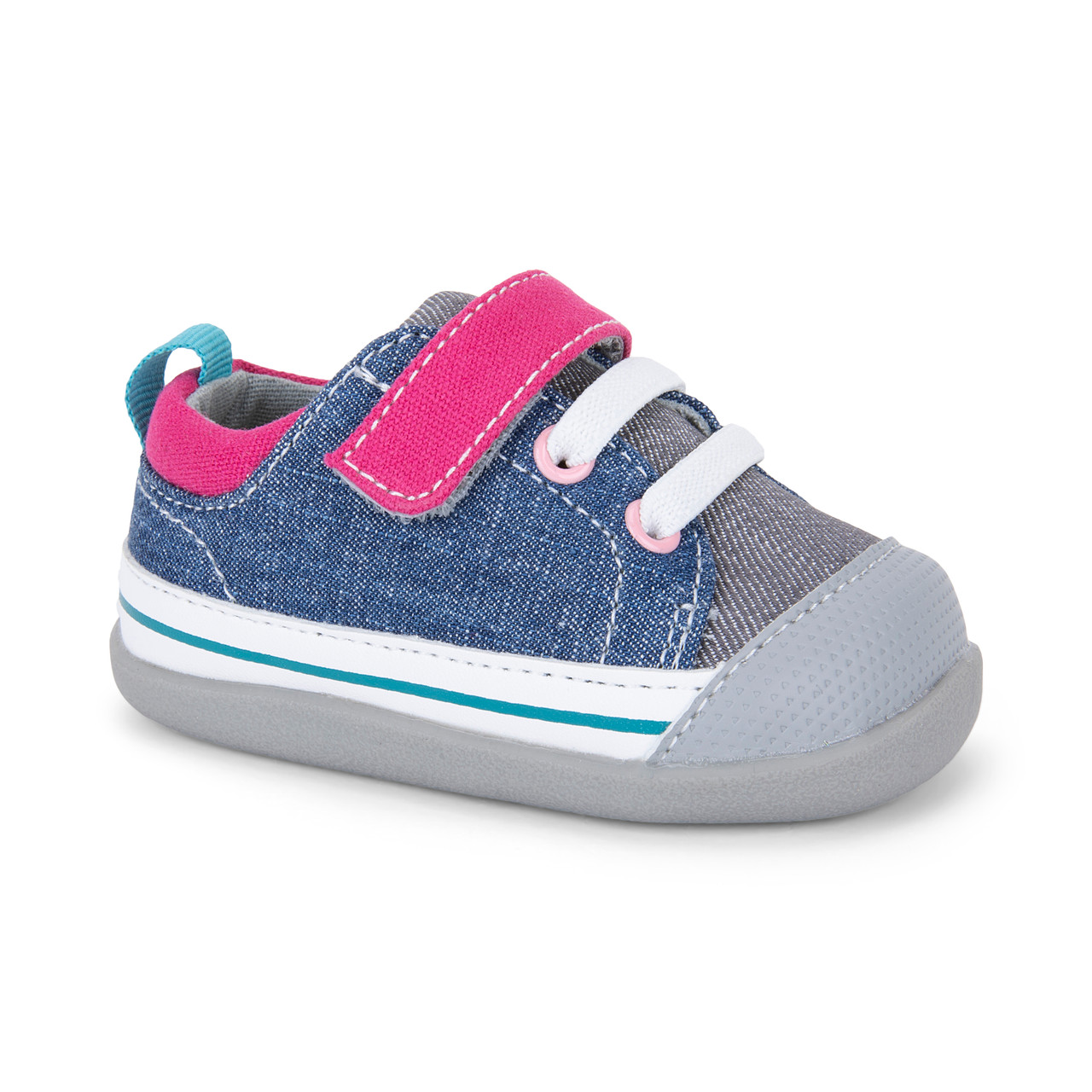 Stevie (First Walker) Blue/Gray | See 