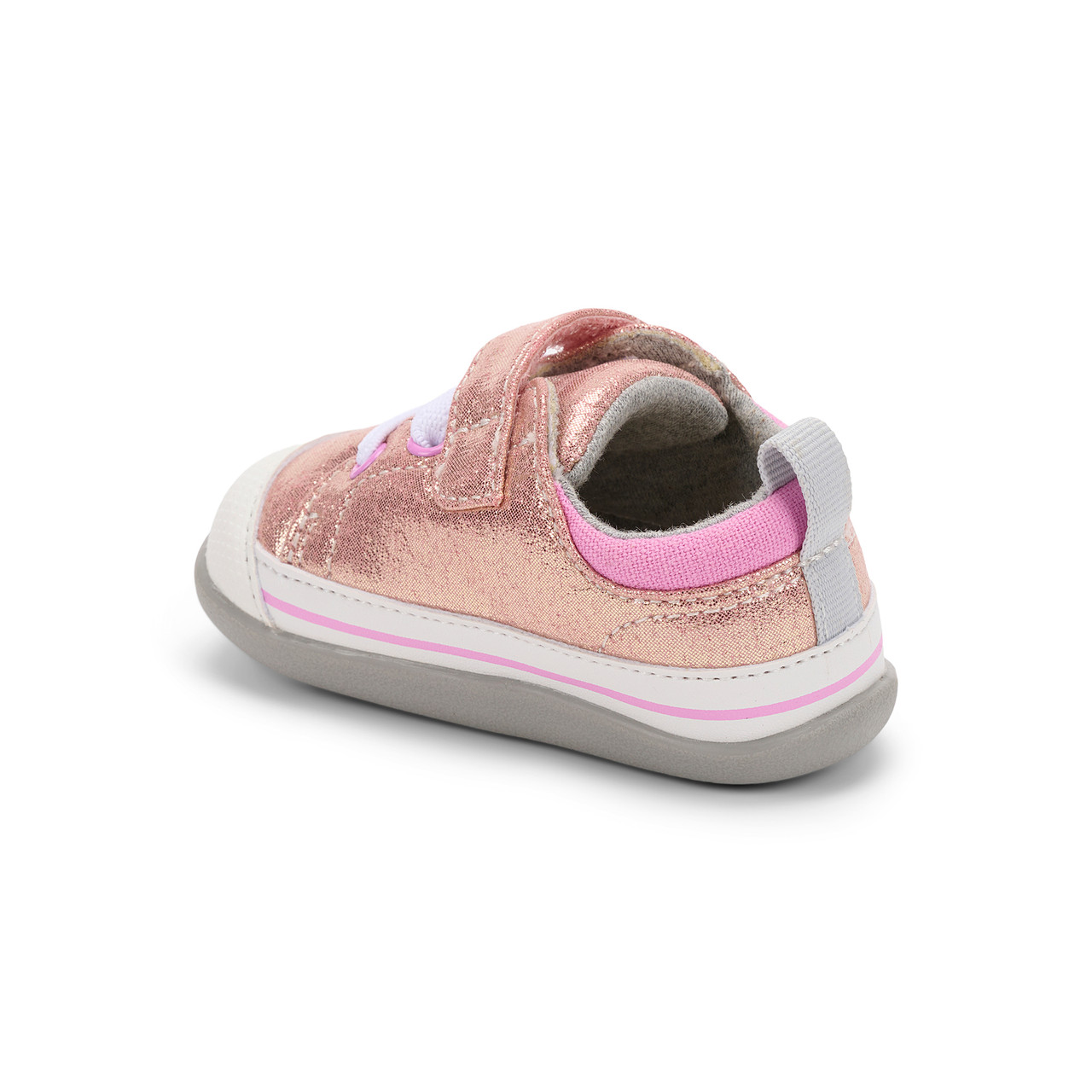 Disney - Rinページ Stevie Mini (First Walker) Pink Metallic | See Kai Run