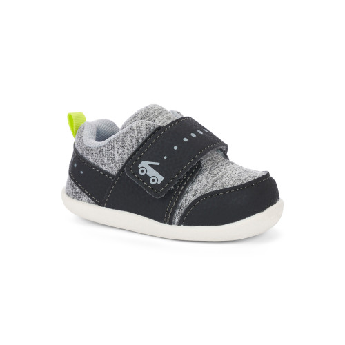 Side Angle View Ryder (First Walker) Gray/Black Side Angle View Ryder (First Walker) Gray/Black