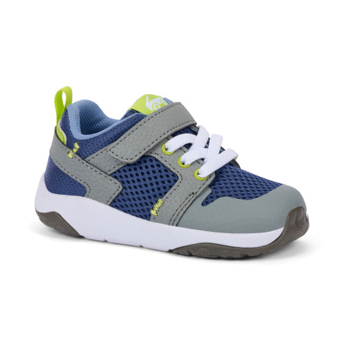 Front Angle View of the Viento Navy/Gray