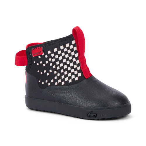 Ame Waterproof Racer Black Front Angle