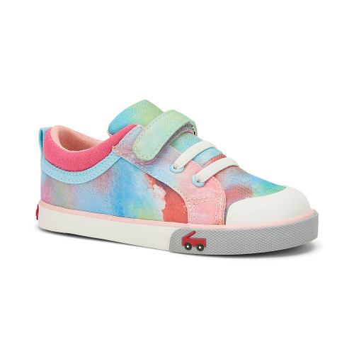 Front-Right Side view of the Kristin Blue Sky shoe