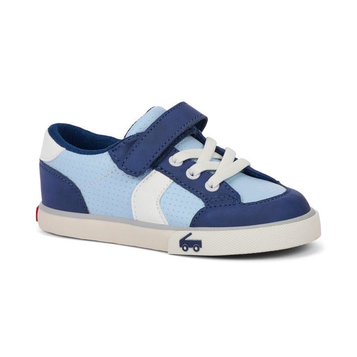 Side Angle View of the Connor Blue