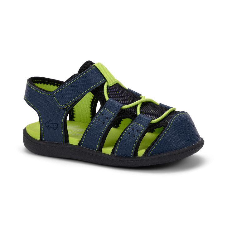 Stride Rite Big Boys Soft Motion Adam Leather Sandals | CoolSprings Galleria