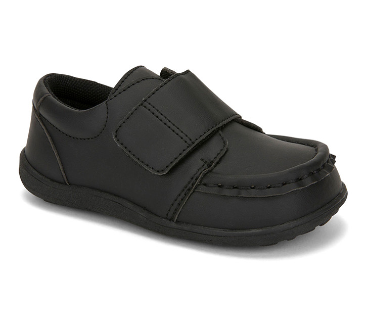 Front-Right Side view of Ross II Black shoe