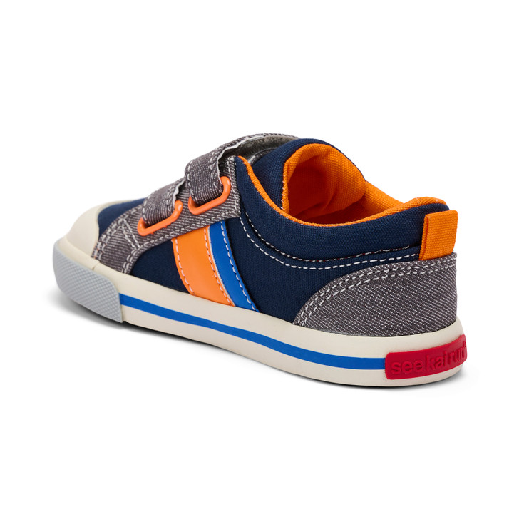 Russell Navy/Gray Denim | See Kai Run